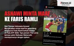 Infografis Asnawi Mangkualam Minta Maaf ke Faris Ramli