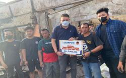 Bantuan Mulai Mengalir untuk Korban Kebakaran Simpang Bombat Palembang<