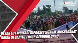 Video Desak Edy Mulyadi Diproses Hukum, Masyarakat Dayak di Barito Timur Geruduk DPRD 