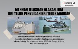 Infografis Prabowo Jelaskan Alasan Jual Dua Kapal Perang 