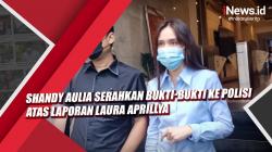 Video Shandy Aulia Serahkan Bukti-Bukti ke Polisi atas Laporan Laura Aprillya