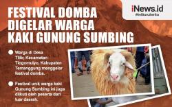 Infografis Festival Domba Digelar Warga Kaki Gunung Sumbing