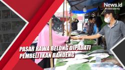Jelang Imlek, Pasar Rawa Belong Dipadati Pembeli Ikan Bandeng