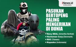 Infografis Deretan Pasukan Bertopeng Paling Mengerikan di Dunia