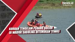 Video Korban Tengelam Perahu Bocor di Waduk Saguling Ditemukan Tewas<