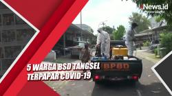 5 Warga BSD Tangsel Terpapar Covid, BPBD Semprotkan Disinfektan ke Perumahan
