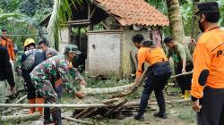 Angin Puting Beliung Terjang 3 Desa di Langensari Banjar, 80 Rumah Rusak