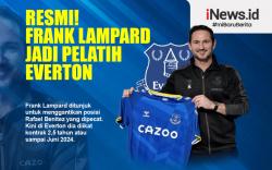Infografis Frank Lampard Resmi Jadi Pelatih Everton
