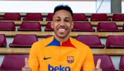 Pierre-Emerick Aubameyang Resmi Gabung Barcelona, Xavi Punya 8 Penyerang