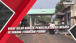 Video Nekat Gelar Konser, Pengelola Lokasi Wisata di Subang Terancam Pidana<