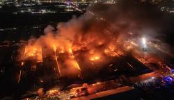 Foto-Foto Pasar Johar Semarang Kebakaran