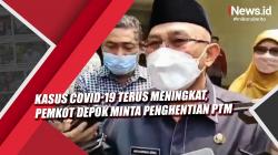 Video Kasus Covid-19 Terus Meningkat, Pemkot Depok Minta Penghentian PTM