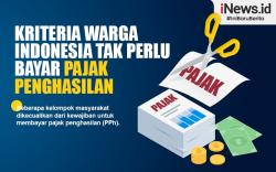 Infografis Kriteria Warga Indonesia Tak Perlu Bayar Pajak Penghasilan