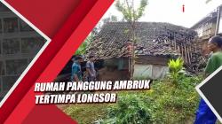 Tertimpa Longsor, Rumah Panggung Ambruk di Majalengka