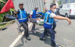 Kecelakaan Karambol di Tol Manyaran Semarang, 6 Kendaraan Ringsek