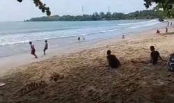 Antisipasi Tsunami akibat Erupsi Gunung Anak Krakatau, Penjaga Pantai Rutin Pantau Laut