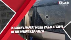 3 Bocah Lempari Mobil Pakai Ketapel di Tol Pematang Panggang-Kayuagung Ditangkap Polisi