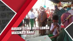 Ribuan Siswa di Padang Ikuti Lomba Vaksinasi Anak