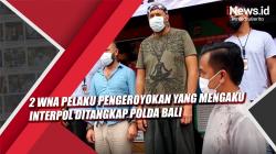 2 WNA Pelaku Pengeroyokan yang Mengaku Interpol Ditangkap Polda Bali<
