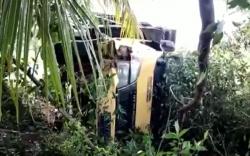  Tak Kuat Nanjak, Truk Rombongan Santri Terguling dan Terjun ke Jurang di Purbalingga
