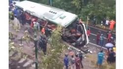 13 Korban Tewas Kecelakaan Bus di Bukit Bego, Kapolres: Malam Ini Diantar ke Rumah Duka<