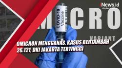 Video Omicron Mengganas, Kasus Bertambah 26.121, DKI Jakarta Tertinggi