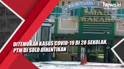 Video Ditemukan Kasus Covid-19 di 28 Sekolah, PTM di Solo Dihentikan