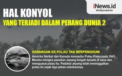 Infografis Hal Konyol di Perang Dunia 2, Ada Serangan ke Pulau Tak Berpenghuni