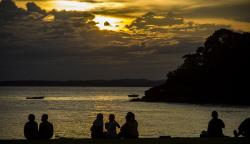 Indahnya Pantai Melawai Ikon Kota Balikpapan