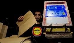 Usaha Cetak Sablon Bertahan di Tengah Pandemi