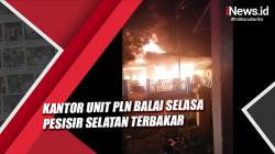 Kantor PLN Balai Selasa Pesisir Selatan Terbakar, Kerugian Ditaksir Rp2 Miliar
