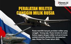 Infografis Daftar Peralatan Militer Canggih Rusia, Ada Pesawat Angsa Putih Pembawa Nuklir