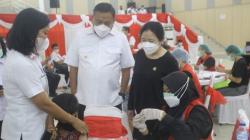 Puan Maharani Tinjau Vaksinasi Anak dan Booster di Sulut: Jangan Kasih Kendor