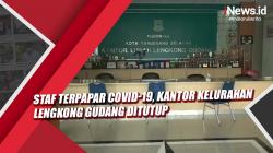 Video Staf Terpapar Covid-19, Kantor Kelurahan Lengkong Gudang Ditutup