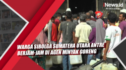 Video Warga Sibolga Sumatera Utara Antre Berjam-jam di Agen Minyak Goreng