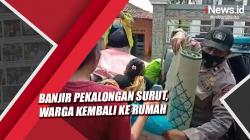Banjir Pekalongan Surut, Warga Kembali ke Rumah Diantar Petugas