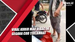 Viral Kurir Mau Dibacok Gegara COD Terlambat di Labuhanbatu