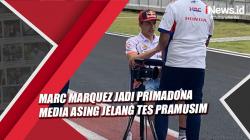 Marc Marquez jadi Primadona Media Asing Jelang Tes Pramusim MotoGP 2022 di Sirkuit Mandalika