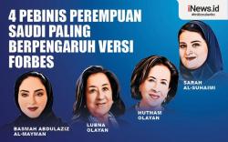 Infografis 4 Srikandi Arab Saudi Masuk Daftar Pebisnis Perempuan Paling Berpengaruh
