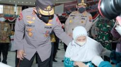 Cek Vaksinasi di Kalsel, Kapolri: Harus Maksimal demi Hadapi Lonjakan Covid-19