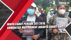 Video Minta Cabut Pergub 207/2016, Komunitas Masyarakat Jakarta Surati Anies