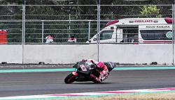 Debu Diduga jadi Penyebab Marquez Nyaris Crash, MGPA Cuci Bersih Sirkuit Mandalika