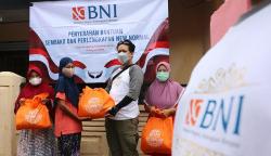 BNI Salurkan Sembako dan Perlengkapan New Normal di Kepulauan Seribu