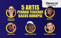 Infografis 5 Artis yang Pernah Terkena Kasus Korupsi hingga Masuk Penjara   