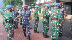 Danbrigif 4 Marinir/BS Lepas Prajurit Terbaik untuk Misi Perdamaian di Libanon