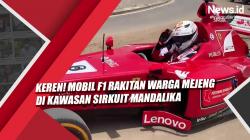 Video Keren! Mobil F1 Rakitan Warga Mejeng di Kawasan Sirkuit Mandalika