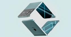 Bocoran Konsep iPhone Layar Lipat, Mirip Galaxy Z Flip