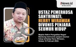 Sadar Salah Perkosa 13 Santriwati, Herry Wirawan Terima Vonis Penjara Seumur Hidup