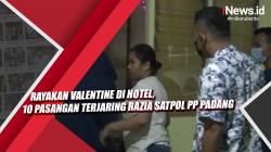 Rayakan Valentine di hotel, 10 Pasangan Terjaring Razia Satpol PP Padang 