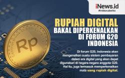 Infografis Rupiah Digital Bakal Diperkenalkan di Forum G20 Indonesia